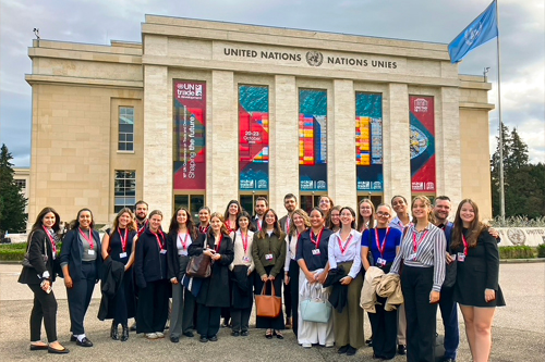 Voyage d'étude Genève