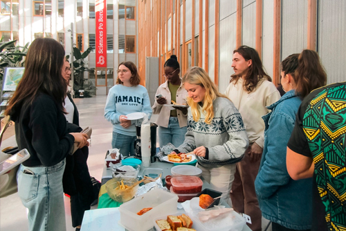 Vente de nourriture pour la Jamaïque