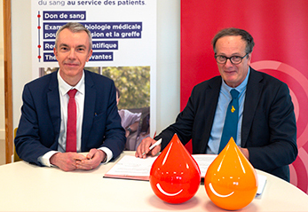 Partenariat avec l'EFS